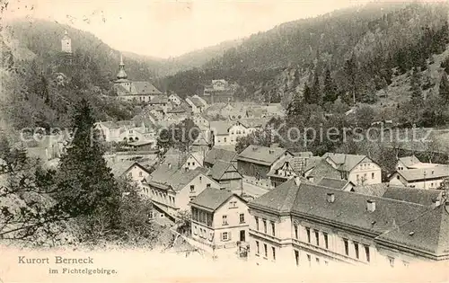 AK / Ansichtskarte 73808793 Berneck_Bad_Fichtelgebirge Panorama 