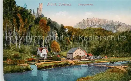 AK / Ansichtskarte 73808929 Fraenkische_Schweiz Stempfermuehle Fraenkische Schweiz