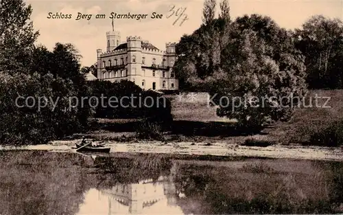 AK / Ansichtskarte 73809371 Starnberg_Starnbergersee Schloss Berg 