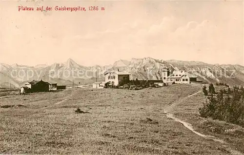 AK / Ansichtskarte 73809402 Gaisbergspitze_AT Plateau 