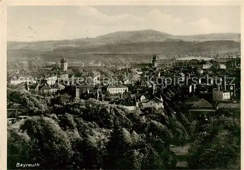 AK / Ansichtskarte 73809494 Bayreuth Panorama Bayreuth