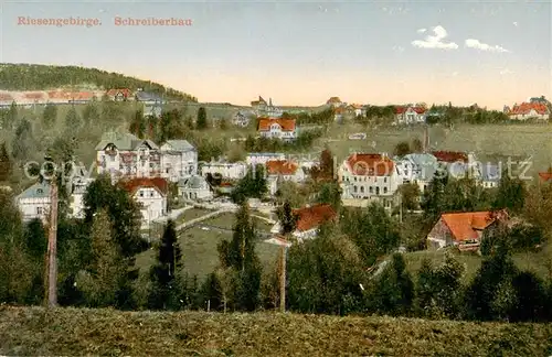 AK / Ansichtskarte 73809551 Schreiberhau_Szklarska_Poreba_Riesengebirge_PL Panorama 