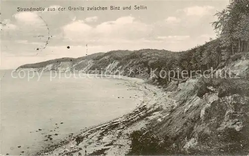 AK / Ansichtskarte 73809819 Granitz__Ruegen Strandmotiv 