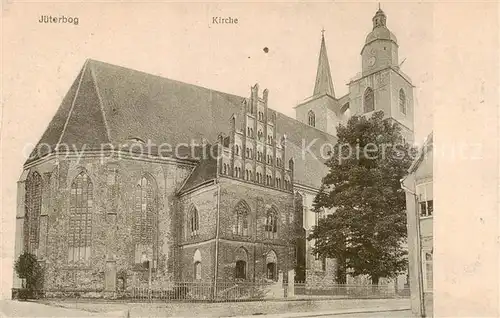 AK / Ansichtskarte 73809864 Jueterbog Kirche Jueterbog