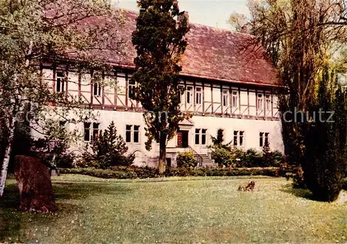 AK / Ansichtskarte 73810183 Bodenwerder Muenchhausens Geburtshaus Bodenwerder