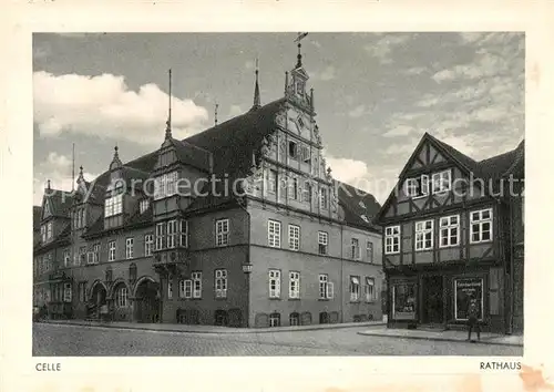 AK / Ansichtskarte 73810392 Celle__Niedersachsen Rathaus 