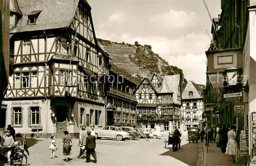 AK / Ansichtskarte 73810444 Bacharach_Rhein Marktplatz Bacharach Rhein