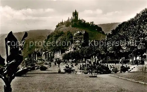 AK / Ansichtskarte 73810469 Cochem_Kochem_Mosel Moselpromenade 