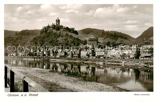 AK / Ansichtskarte 73810488 Cochem_Kochem_Mosel Panorama mit Burg 