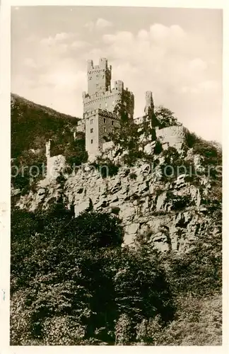 AK / Ansichtskarte 73810541 Lorch_Rheingau Schloss Sooneck Lorch Rheingau