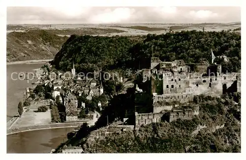 AK / Ansichtskarte 73810757 St_Goar_Rhein mit Burg Rheinfels 