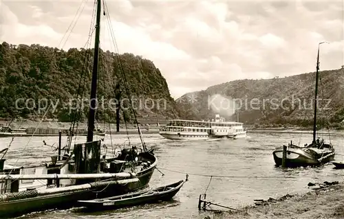 AK / Ansichtskarte 73810761 St_Goar_Rhein Blick auf die Loreley 