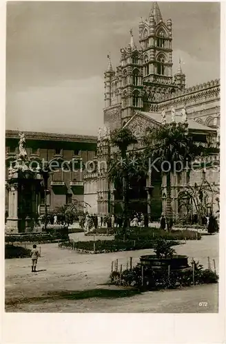 AK / Ansichtskarte 73810784 Palermo__Sicilia Cathedrale 