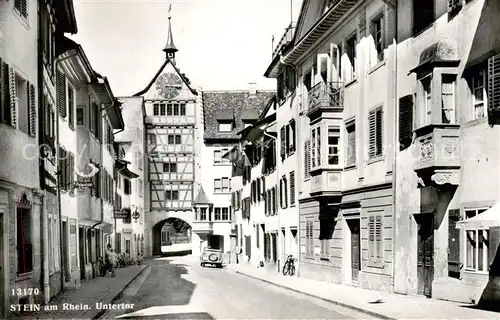 AK / Ansichtskarte Stein_Rhein_SH Untertor Altstadt 