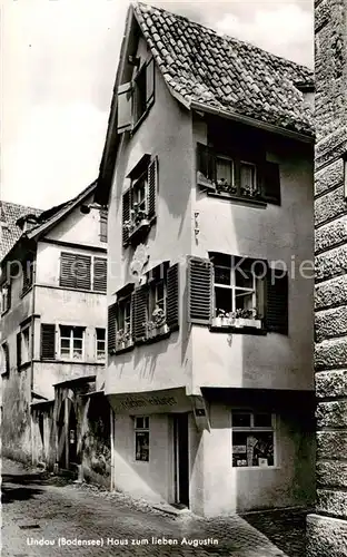 AK / Ansichtskarte 73810935 Lindau_Bodensee Haus zum lieben Augustin Gasthaus Altstadt Lindau Bodensee