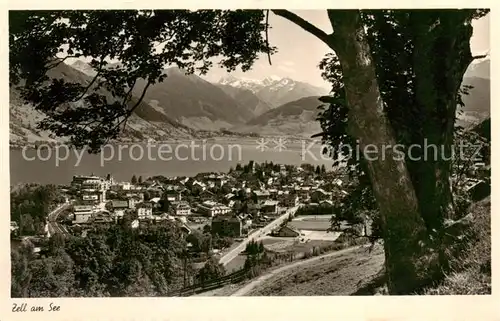 AK / Ansichtskarte 73810995 Zell_See_AT Panorama Blick gegen Hohe Tauern 