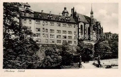 AK / Ansichtskarte 73811002 Altenburg__Thueringen Schloss 