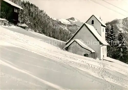 AK / Ansichtskarte 73811184 Triesenberg_Liechtenstein_FL Kapelle St Theodul Masescha 