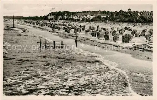 AK / Ansichtskarte 73811276 Zinnowitz_Ostseebad Strandpartie Zinnowitz_Ostseebad