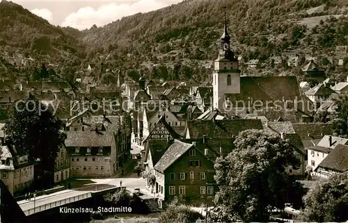 AK / Ansichtskarte 73811284 Kuenzelsau Panorama Kuenzelsau