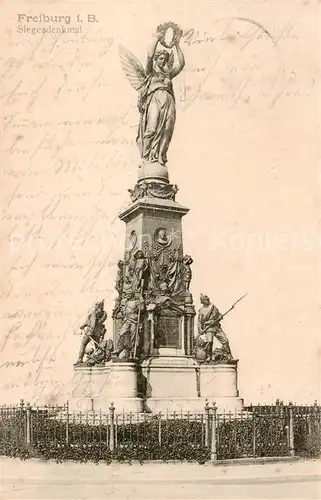 AK / Ansichtskarte 73811418 Freiburg_Breisgau Siegesdenkmal Freiburg Breisgau