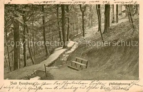 AK / Ansichtskarte 73811480 Bad_Harzburg Philosophenweg Bad_Harzburg