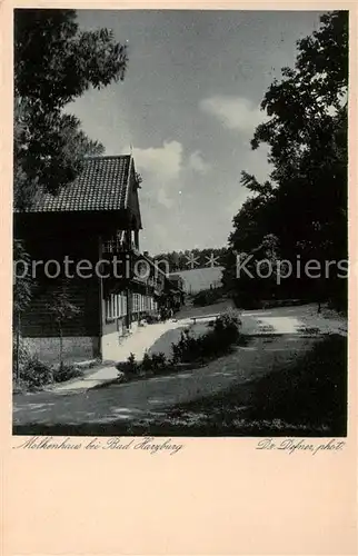 AK / Ansichtskarte 73811483 Bad_Harzburg Molkenhaus Bad_Harzburg