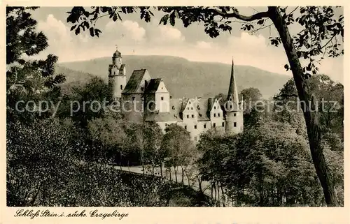 AK / Ansichtskarte 73811501 Stein_Hartenstein Schloss Stein Stein_Hartenstein