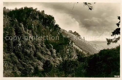 AK / Ansichtskarte 73811506 Ilsenburg_Harz mit Ilsestein Paternosterklippen und Brocken Ilsenburg Harz