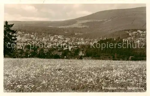 AK / Ansichtskarte Braunlage Panorama Bergfruehling Braunlage