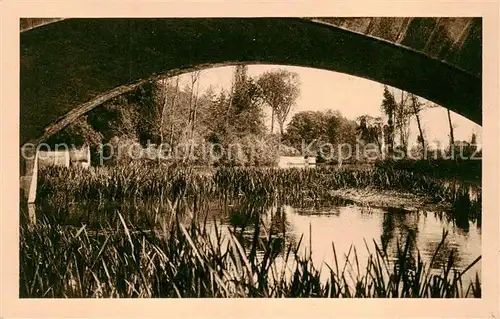 AK / Ansichtskarte Chasseneuil du Poitou_86_Vienne Valle du Clain en aval da grand Pont 