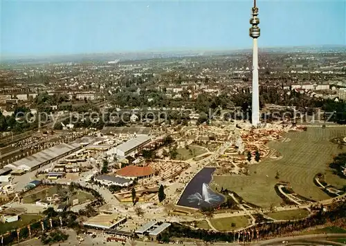 AK / Ansichtskarte 73812280 Dortmund Bundesgartenschau mit Fernsehturm Dortmund