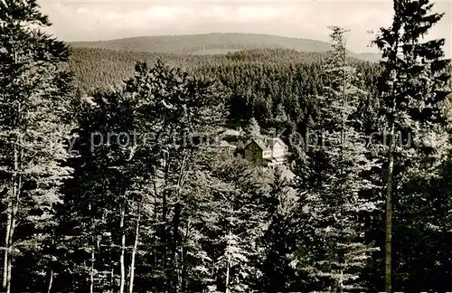 AK / Ansichtskarte 73812336 Hohegeiss_Harz Panorama Blick ueber die Waelder Hoehenluftkurort Hohegeiss Harz