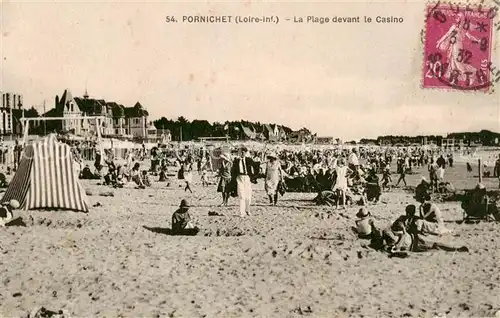 AK / Ansichtskarte Pornichet La Plage devant le Casino Pornichet