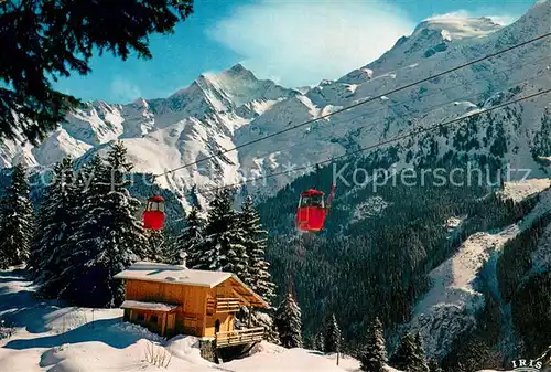 AK / Ansichtskarte 73812760 Seilbahn_Cable-Car_Telepherique IRIS PP 3060 Neige et Soleil  