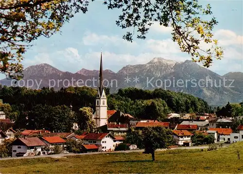 AK / Ansichtskarte 73812787 Prien_Chiemsee Panorama Prien Chiemsee