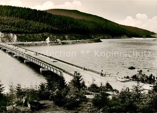 AK / Ansichtskarte 73812922 Okertalsperre Panorama Bruecke Okertalsperre