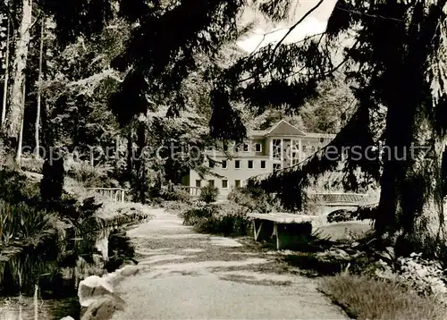 AK / Ansichtskarte 73812928 Bad_Sachsa_Harz Im Kurpark Bad_Sachsa_Harz