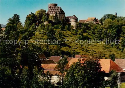 AK / Ansichtskarte 73812960 Trendelburg_Diemel Burghotel und Haus am Wald 