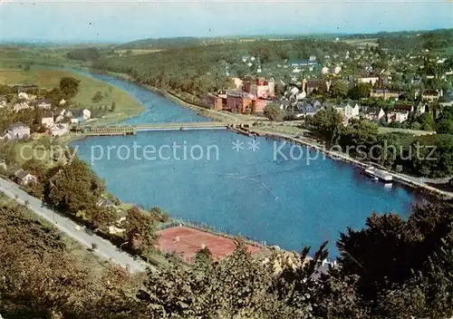 AK / Ansichtskarte 73813045 Kettwig Panorama mit Stausee Kettwig