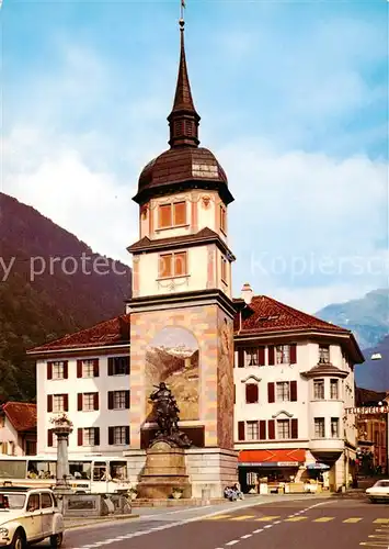 AK / Ansichtskarte Altdorf__UR Wilhelm Tell Denkmal 