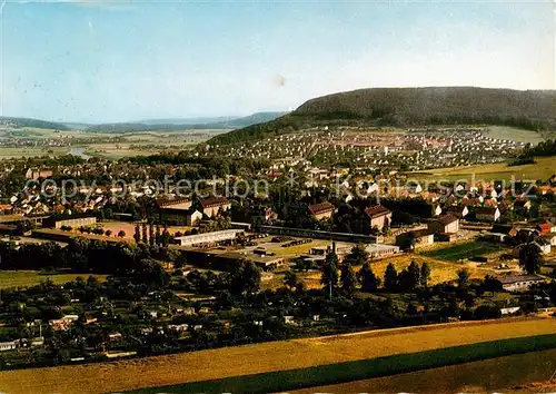 AK / Ansichtskarte 73813491 Hoexter_Weser Blick von der Weserberglandklinik Hoexter Weser