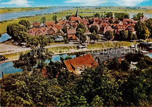 AK / Ansichtskarte 73813695 Hitzacker_Elbe Blick vom Weinberg Hitzacker Elbe