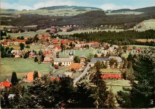 AK / Ansichtskarte 73813706 Hinterzarten Panorama Hinterzarten