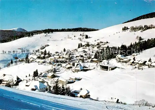 AK / Ansichtskarte 73813797 Todtnauberg Winterpanorama Todtnauberg