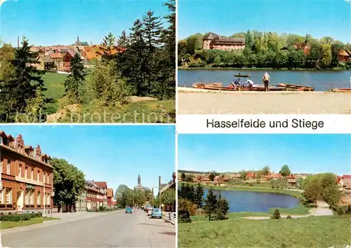 AK / Ansichtskarte 73813843 Hasselfelde und Stiege Teilansichten Hasselfelde