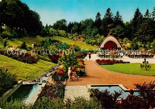 AK / Ansichtskarte 73814064 Winterberg_Hochsauerland Kurpark Musikpavillon Winterberg_Hochsauerland