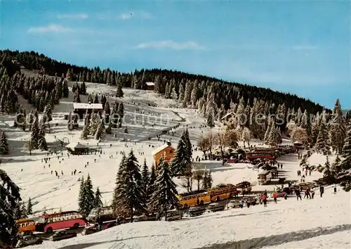 AK / Ansichtskarte 73814069 Feldberg_1450m_Schwarzwald Skigelaende Grafenmatt 