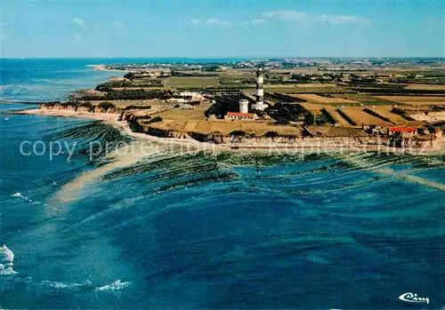 AK / Ansichtskarte St Denis d_Oleron Vue aerienne Le phare de Chassiron 