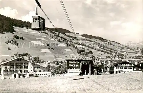 AK / Ansichtskarte Megeve_74_Haute Savoie Telepherique de Rochebrune 